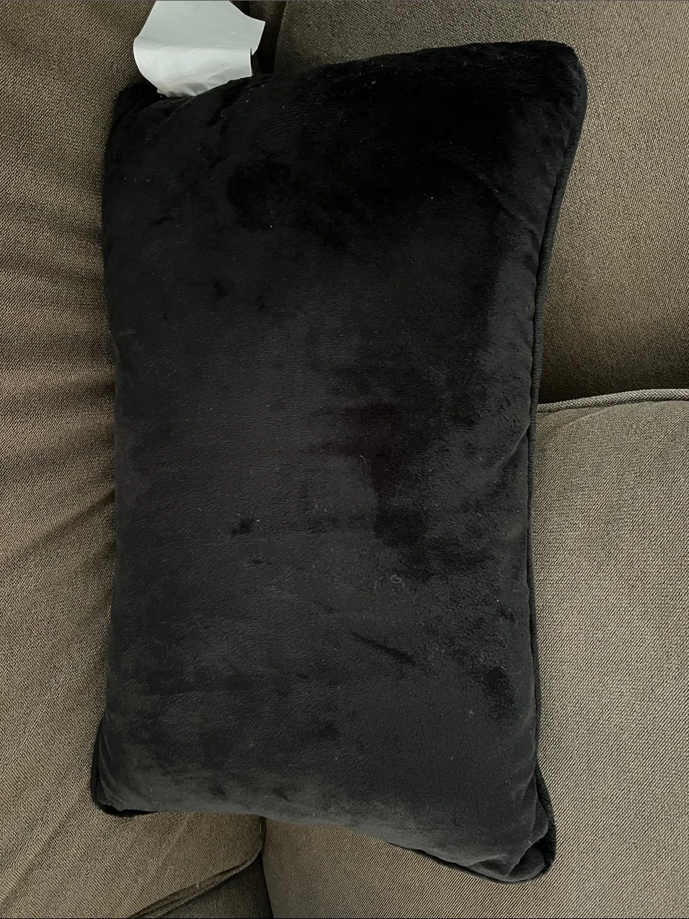 Ashland Black Pillow with Orange & Yellow Jack‑o'Lanterns